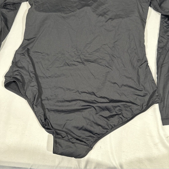 NEW $125 Sea Level [ 14 US ] Front Zip Long Sleeve‎ One Piece Swimsuit Black - Picture 10 of 12